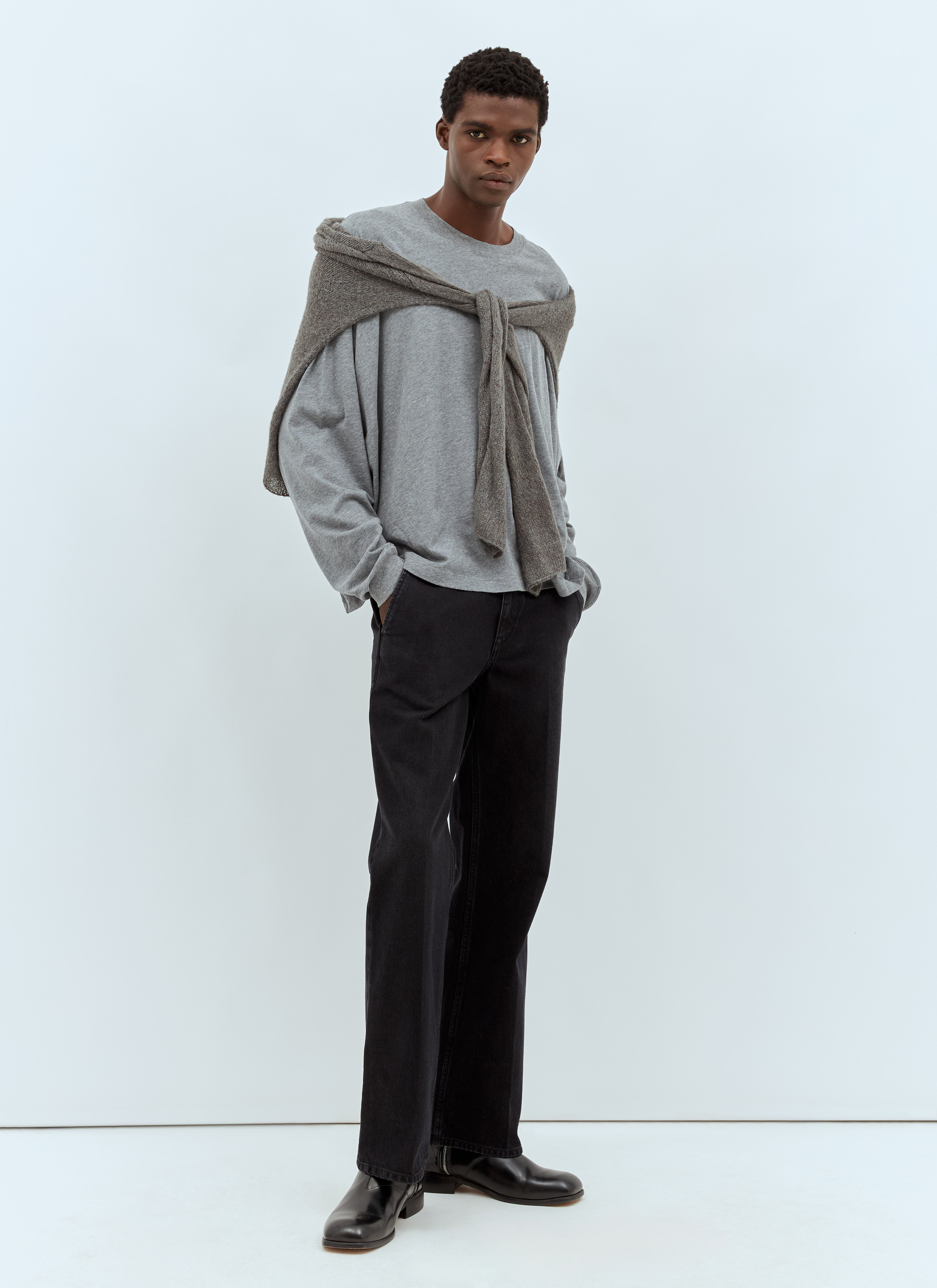トップス THE ROW HARU TOP The Row Men's' Haru Top in Grey | LN-CC®