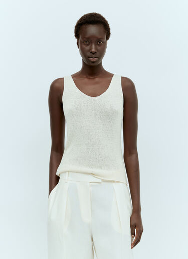 Favana Tank Top The Row Favana Tank Top White row0256003