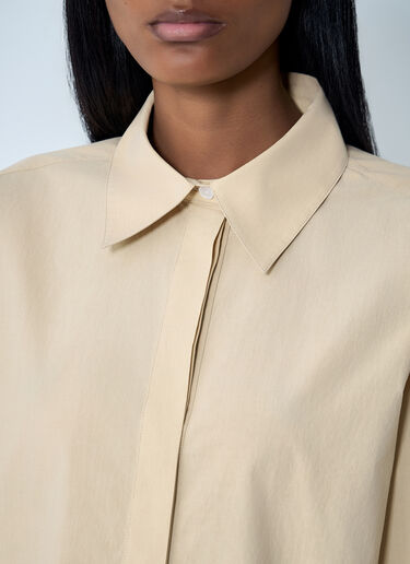 The Row Margan Shirt Beige row0262010