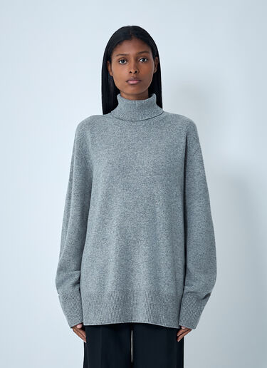The Row Stepny Sweater Grey row0262024
