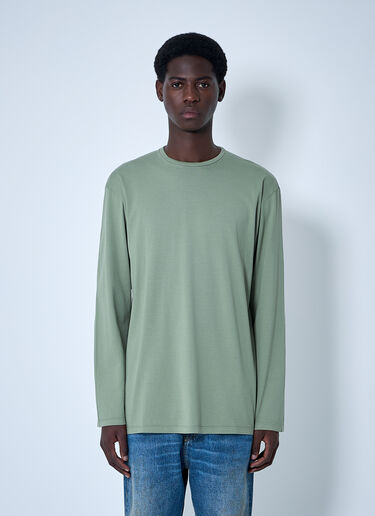 Cotton Long Sleeve T-Shirt RIER Cotton Long Sleeve T-Shirt Beige rrr0160021