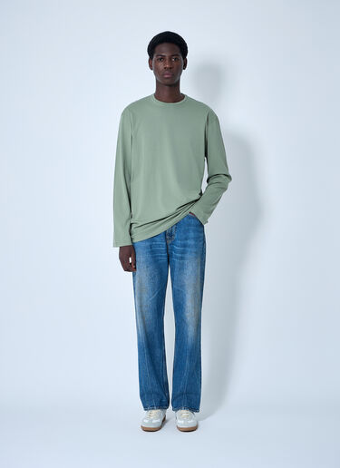 Cotton Long Sleeve T-Shirt RIER Cotton Long Sleeve T-Shirt Beige rrr0160021