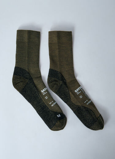 Satisfy Merino Nylon Tube Socks Green sat0160011