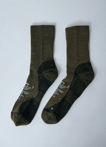 Satisfy Merino Nylon Tube Socks Green sat0160011