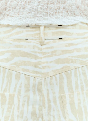 Printed Pants Song for the Mute Printed Pants Cream sfm0256010