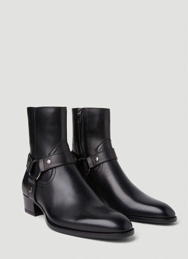 Wyatt 踝靴 Saint Laurent Wyatt 踝靴 黑色 sla0151049