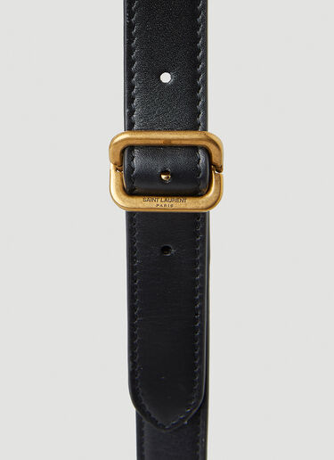Saint Laurent Charlie 中号单肩包 黑 sla0247170