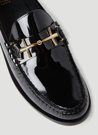 便士乐福鞋 Saint Laurent 便士乐福鞋 黑色 sla0252045