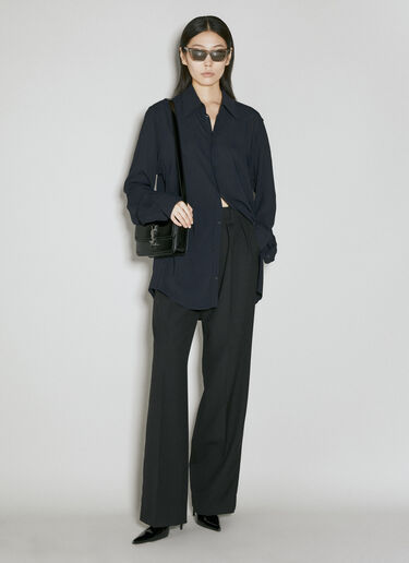 Saint Laurent Solferino 中号单肩包 黑 sla0253126