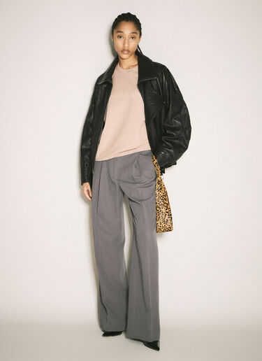 Saint Laurent 徽标刺绣运动衫  米色 sla0257025