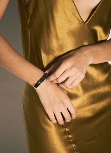 Cassandre 腰带手链 Saint Laurent Cassandre 腰带手链 黑色 sla0257057