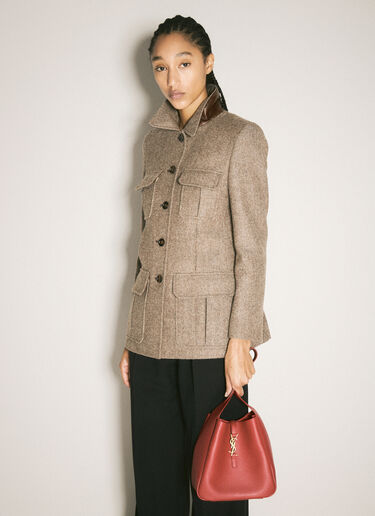 Le 5 Ã 7 小号单肩包 Saint Laurent Le 5 Ã 7 小号单肩包 红色 sla0258016