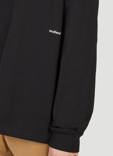 ディマ ロングスリーブTシャツ Soulland ディマ ロングスリーブTシャツ ブラック sld0352003