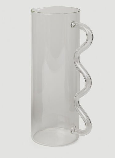 Sophie Lou Jacobsen Wave Pitcher Transparent spl0351009