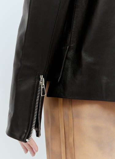 나파 가죽 재킷 Sportmax 나파 가죽 재킷 블랙 spx0255007
