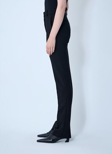 Sportmax 스트레치 마감 팬츠 블랙 spx0261002