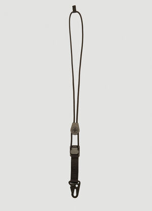 Stone Island Lanyard Keychain Black sto0142079