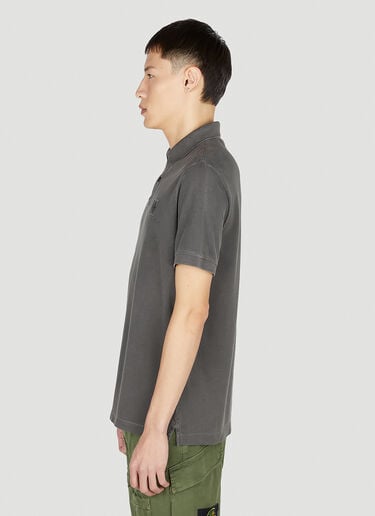컴퍼스 패치 폴로 셔츠 Stone Island 컴퍼스 패치 폴로 셔츠 그레이 sto0152075
