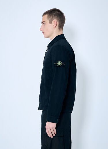 Cotton Overshirt Stone Island Cotton Overshirt Black sto0160011