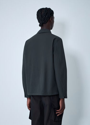Logo Patch Shirt Stone Island Logo Patch Shirt Dark Grey sto0162007