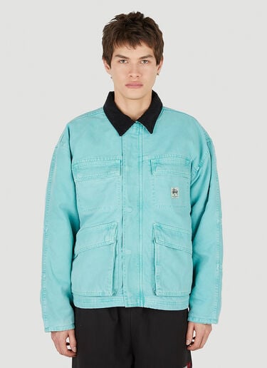 Stüssy Canvas Shop Jacket Green sts0152001