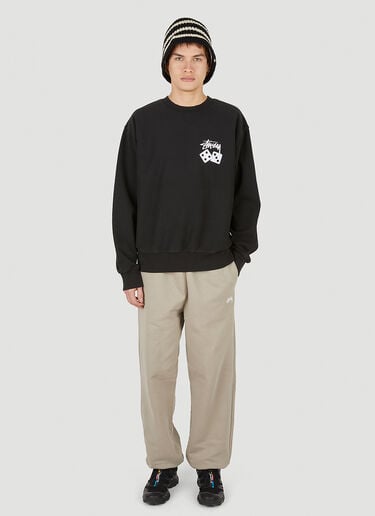 Dice Sweatshirt Stüssy Dice Sweatshirt Black sts0152045