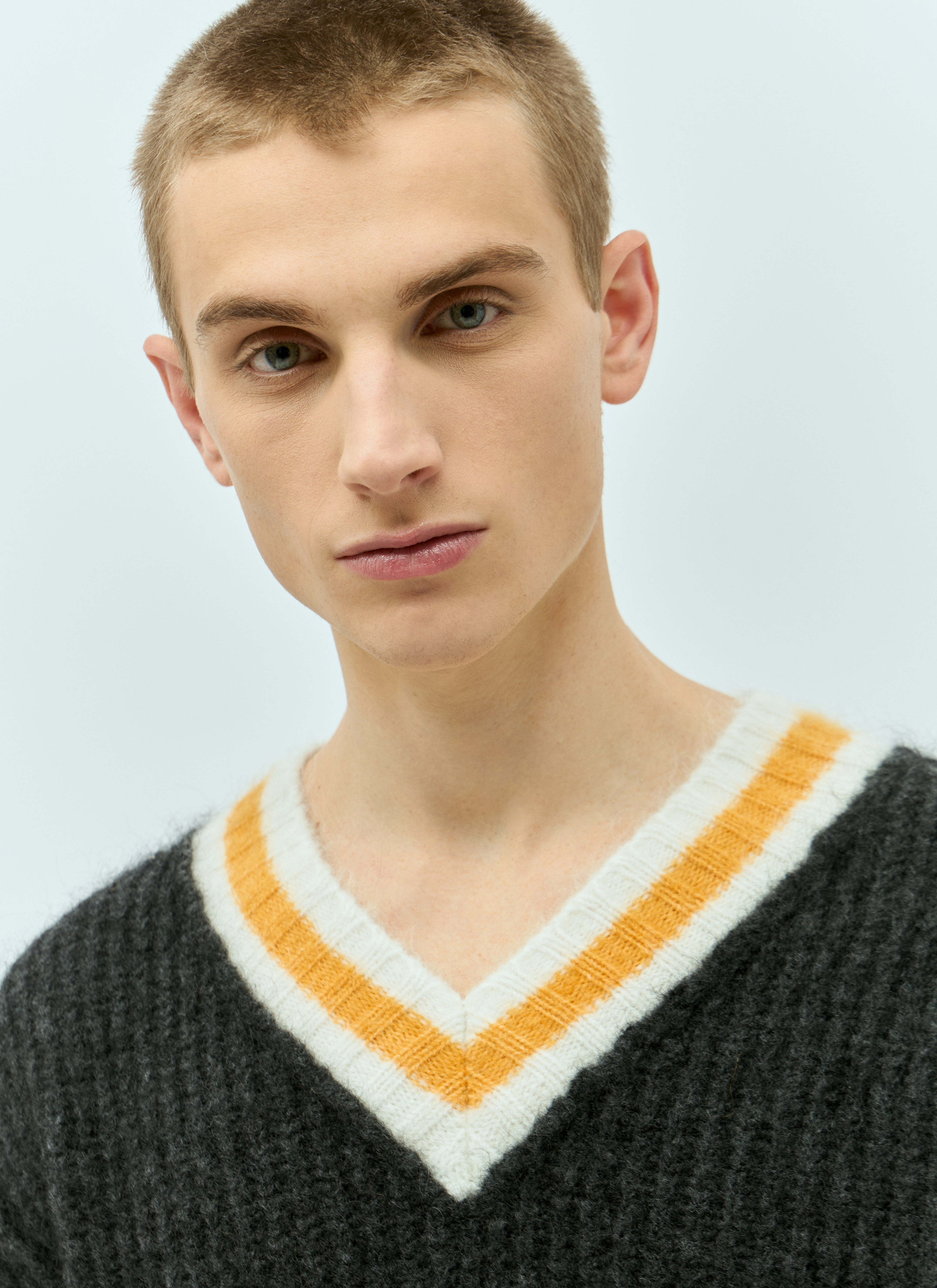 Stüssy Men's' Mohair Tennis Sweater in Black | LN-CC®