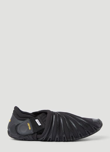 Suicoke 푸탄 로 플랫 슈즈 블랙 sui0254001