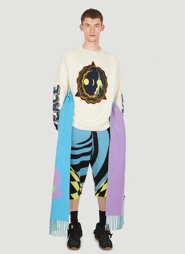 The Elder Statesman Mystic Bermuda Shorts Blue tes0150004