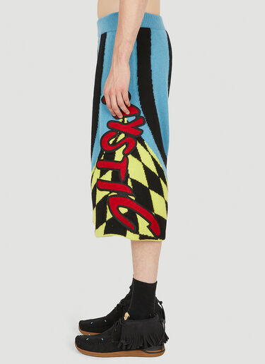The Elder Statesman Mystic Bermuda Shorts Blue tes0150004