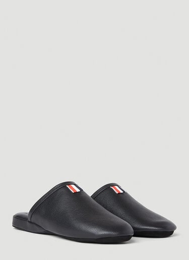 三色条纹标签便鞋 Thom Browne 三色条纹标签便鞋 黑色 thb0151017