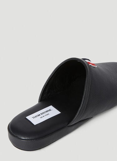三色条纹标签便鞋 Thom Browne 三色条纹标签便鞋 黑色 thb0151017