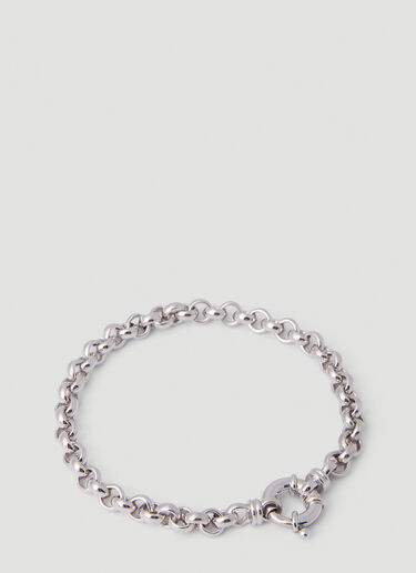 Tom Wood Thick Rolo Bracelet Silver tmw0351020