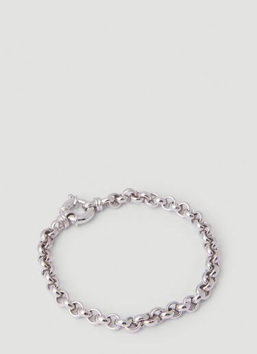 Tom Wood Thick Rolo Bracelet Silver tmw0351020