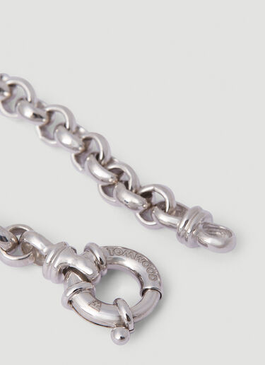 Tom Wood Thick Rolo Bracelet Silver tmw0351020