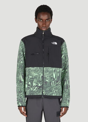그래픽 프린트 데님 재킷 The North Face 그래픽 프린트 데님 재킷 그린 tnf0154009