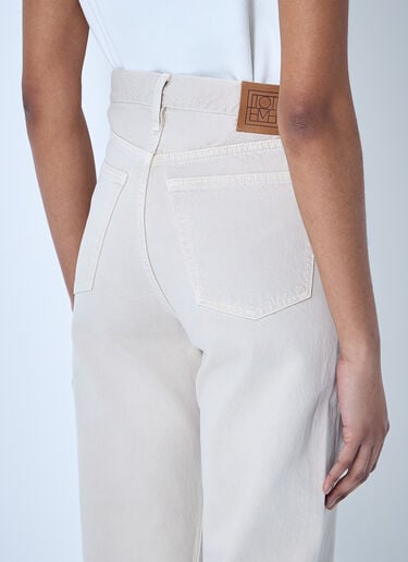 TOTEME Twisted Seam Jeans Grey tot0260013