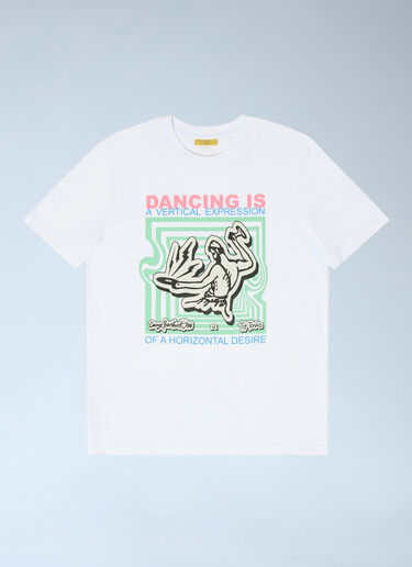 LN-CC x TOY TONICS Printed T-Shirt White toy0362001