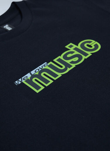 We Love Music T-Shirt LN-CC x TOY TONICS We Love Music T-Shirt Black toy0362004