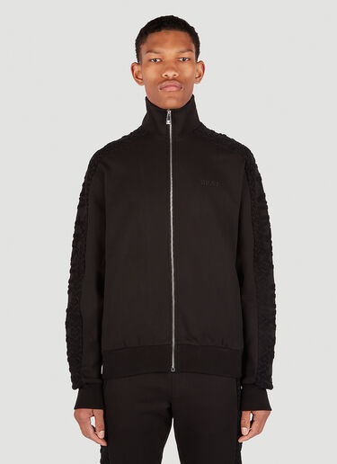 Greca Zip Sweatshirt Versace Greca Zip Sweatshirt Black ver0151008