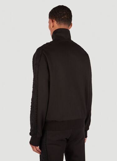 Versace Greca Zip Sweatshirt Black ver0151008