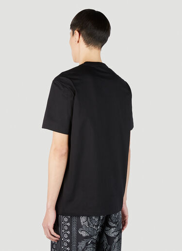 Graphic Print T-Shirt Versace Graphic Print T-Shirt Black ver0151017