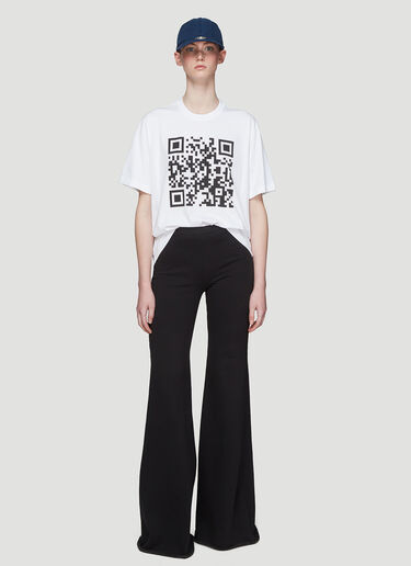 Vetements QR Code T-Shirt White vet0236002