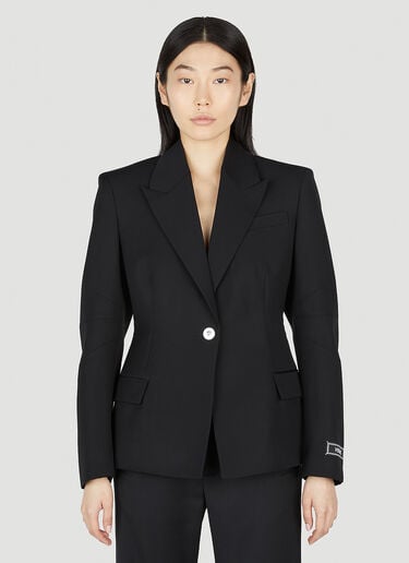 메두사 싱글 브레스티드 블레이저 Versace 메두사 싱글 브레스티드 블레이저 블랙 vrs0252003