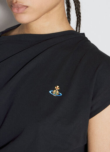헤보 티셔츠 Vivienne Westwood 헤보 티셔츠 블랙 vvw0255035