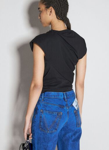 Vivienne Westwood 헤보 티셔츠 블랙 vvw0255035