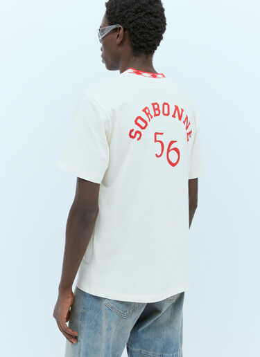 Logo Embroidery T-Shirt Wales Bonner Logo Embroidery T-Shirt White wbn0154007
