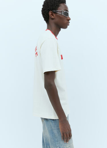 Wales Bonner Logo Embroidery T-Shirt White wbn0154007