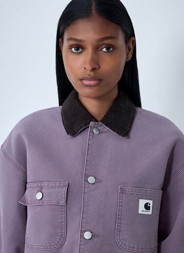 Carhartt WIP OG Michigan 코트 'Dearborn' 캔버스  핑크 wip0262006