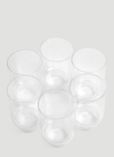 Large Tokio Glass Set Ichendorf Milano Large Tokio Glass Set White wps0642061